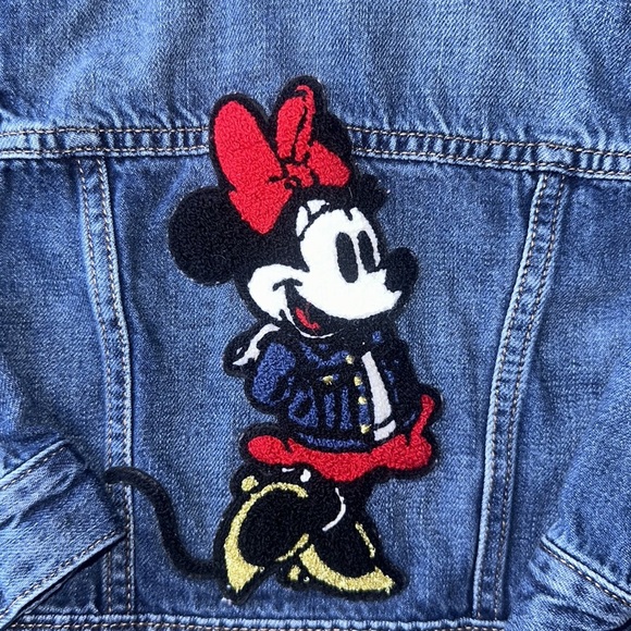 GAP Diney Blue Jean Jacket with Vintage Look - Picture 4 of 6